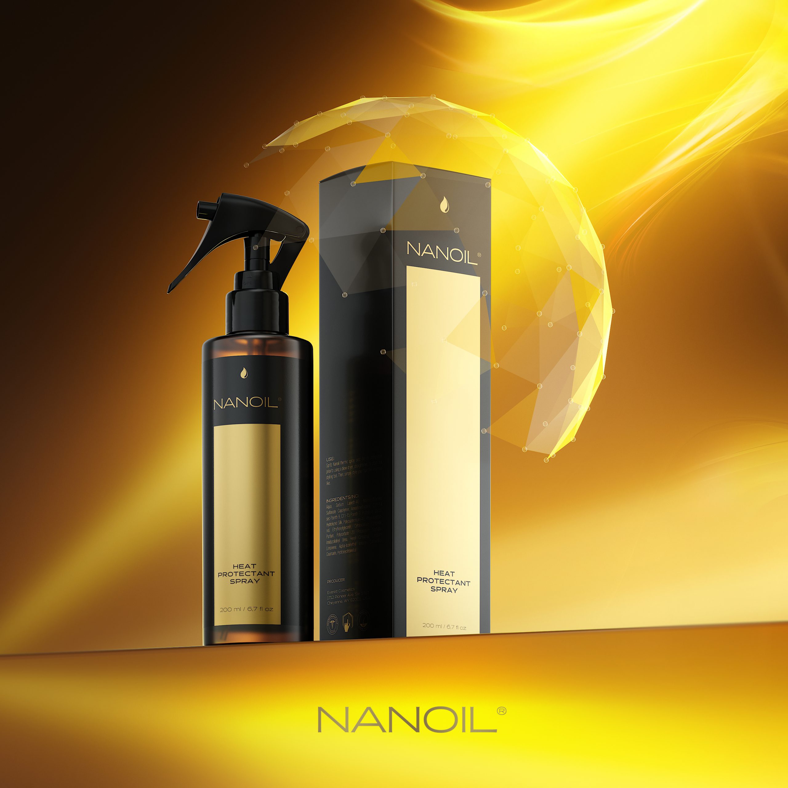 Mein Lieblingsprodukt zum Haarschutz vor Hitze – Nanoil Heat Protectant Spray